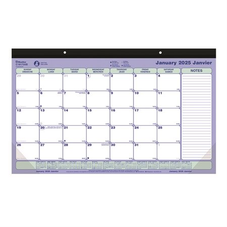 Monthly Desk Pad Calendar 2025
