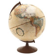 Globemaster Antique Globe