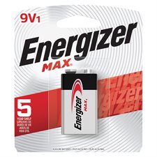 MAX Alkaline 9 Volt Batteries