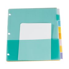 Poly Insertable Tab Dividers