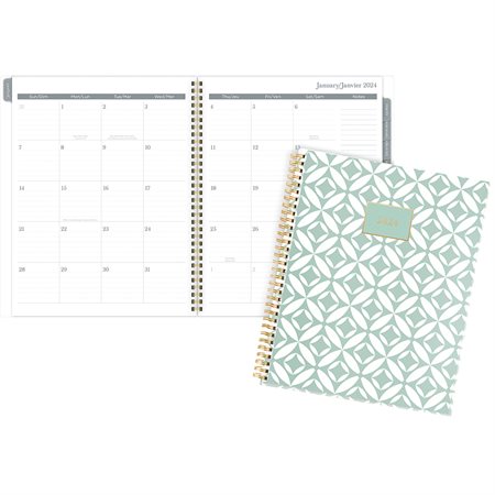 18-Month Weekly / Monthly Planner (2024)