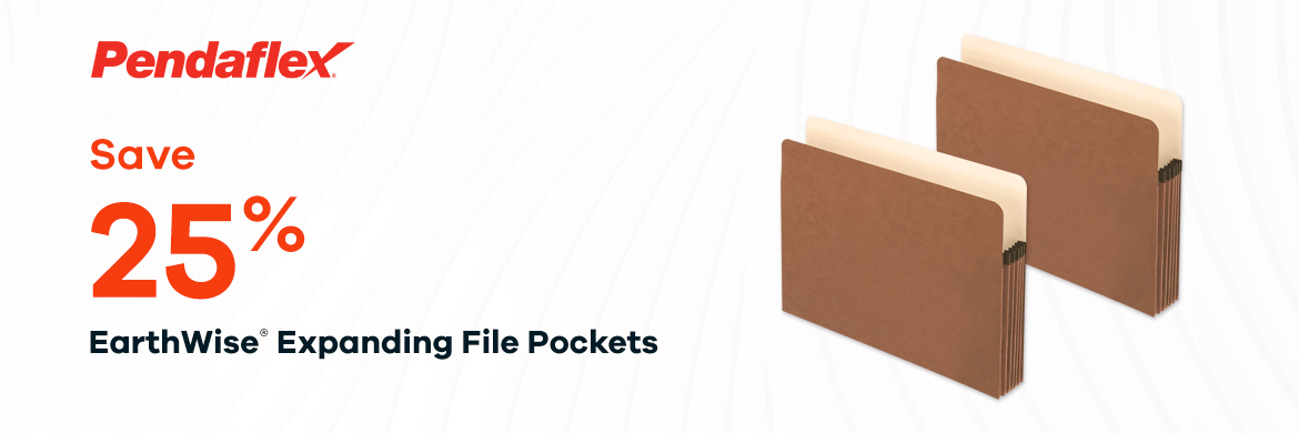 EarthWise® Expanding File Pocket